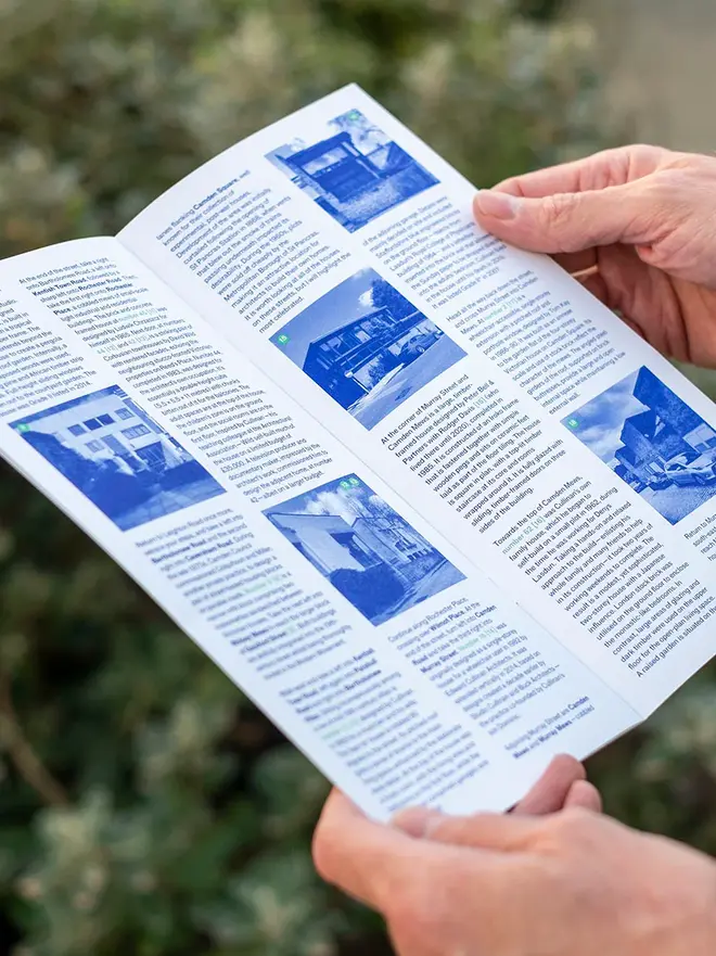 kentish town to camden london walking guide. a walking map of north london.