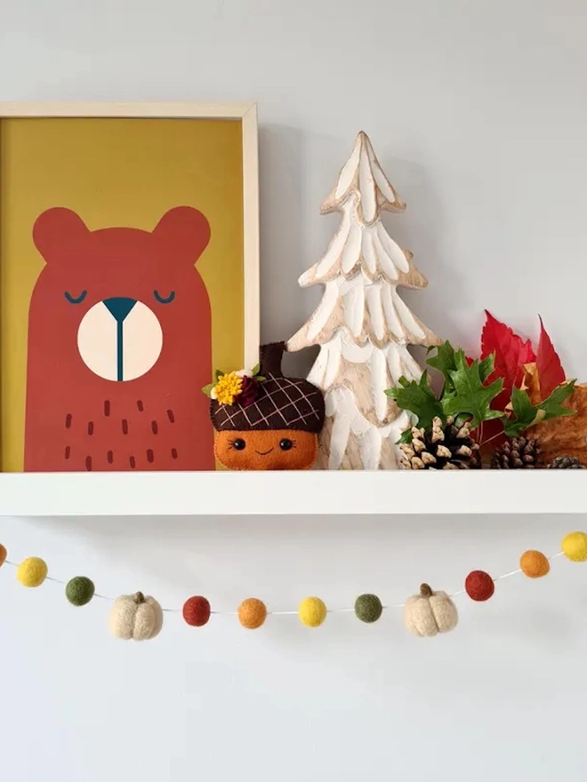 Pumpkin Garland Home Decoration 