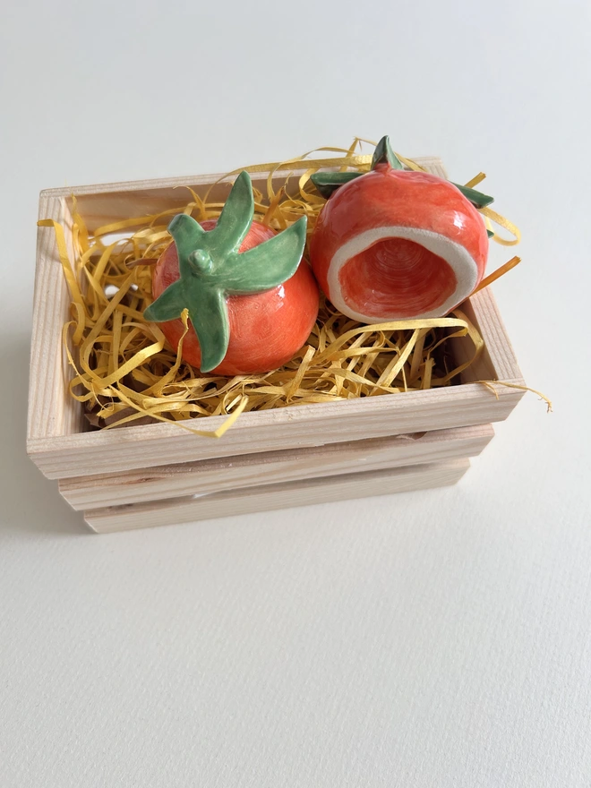 tomato candle snuffers