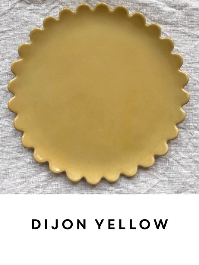 Large Side Plate - Daisy Edge