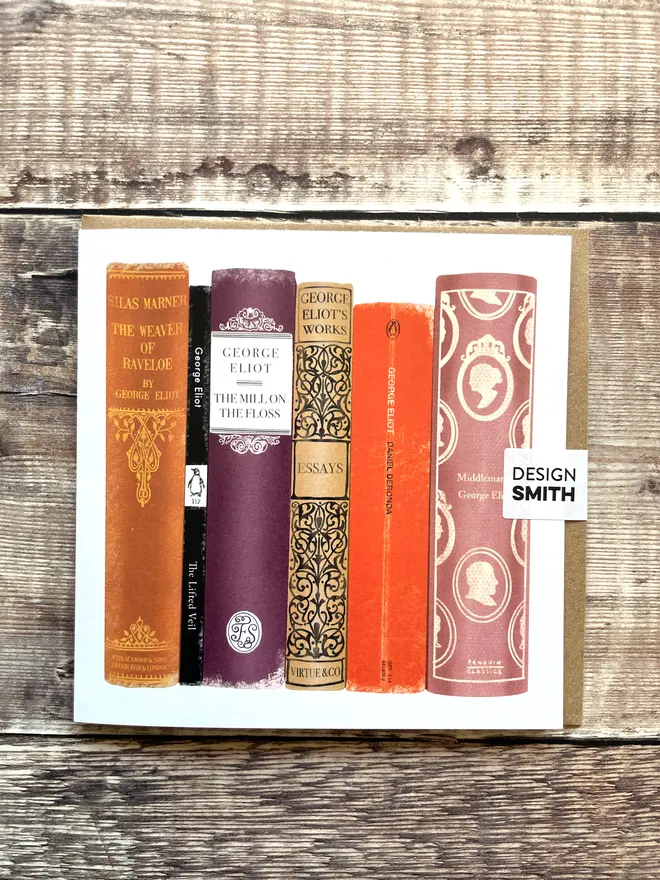 George-Eliot-Blank-Greetings-Card