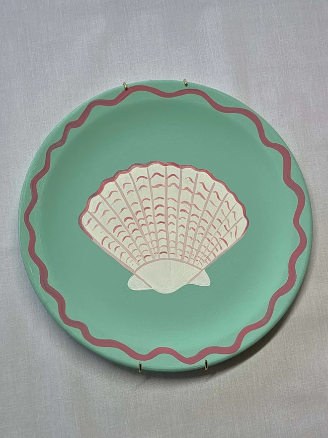 finished shell plate