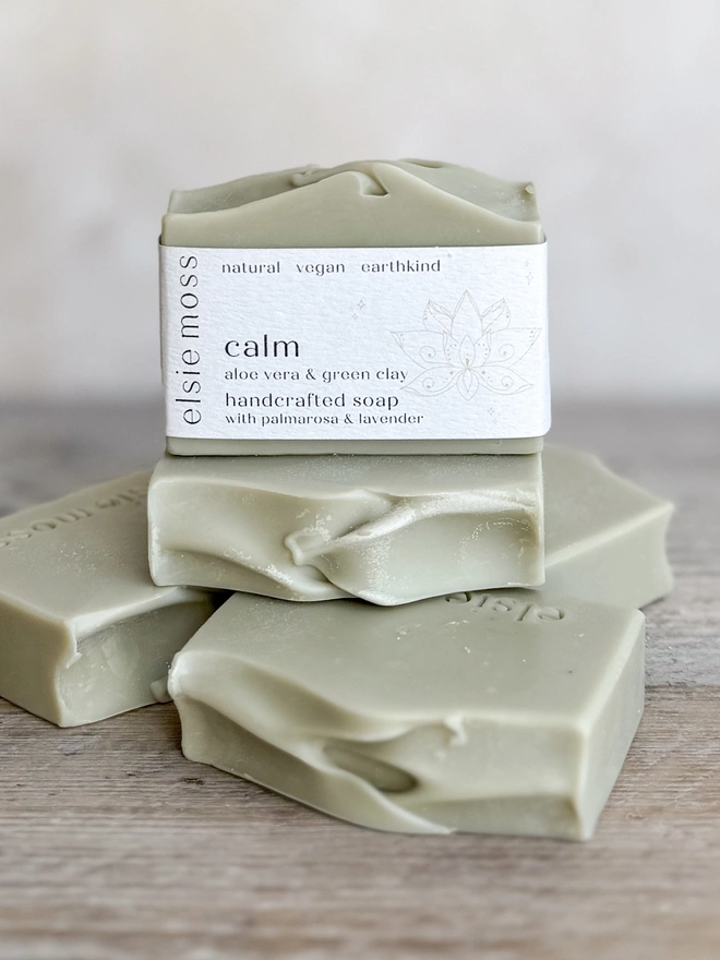 Calm natural soap bar