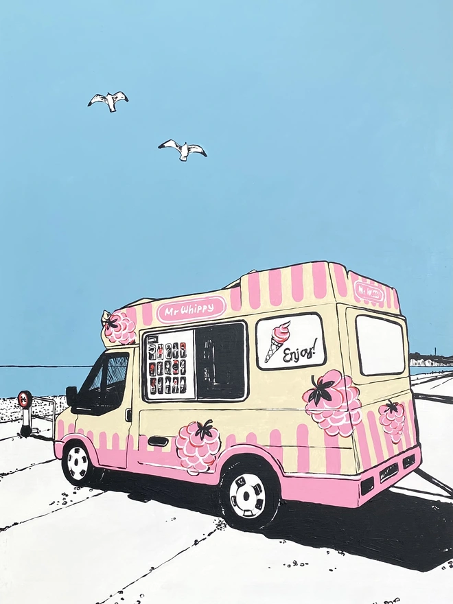 Ice cream van prints coming soon!