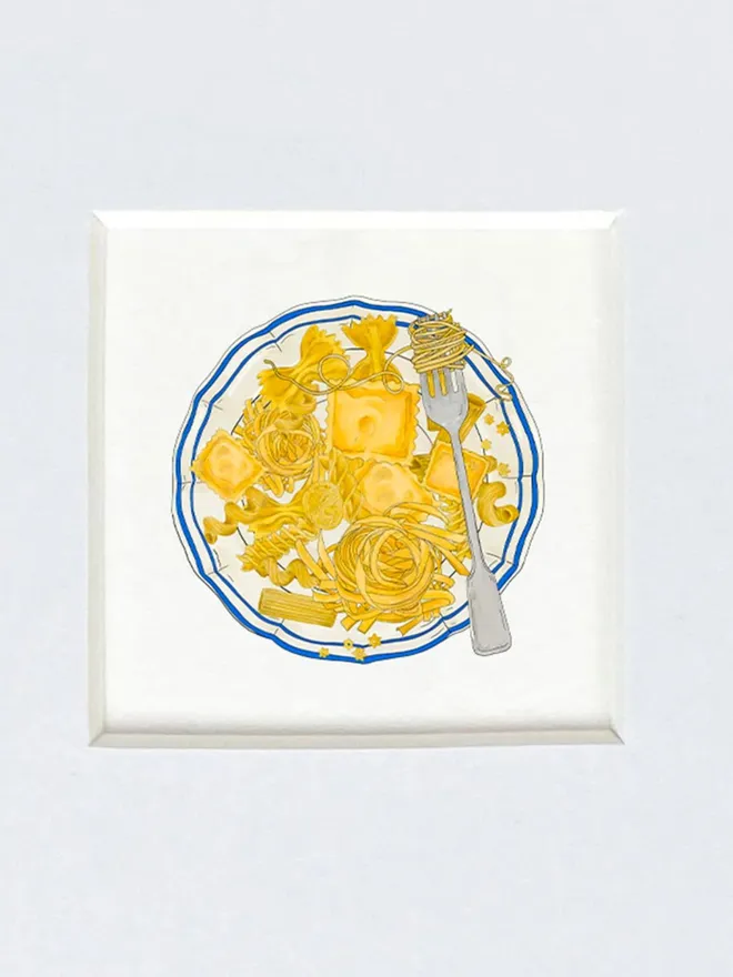 Pasta Plate Tiny Print