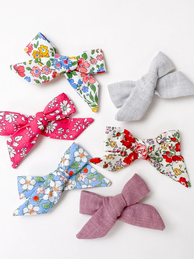 all the liberty hair bows