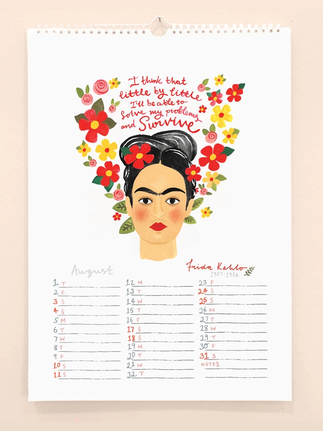 Anthology Inspirational Women 2024 Wall Calendar Holly & Co