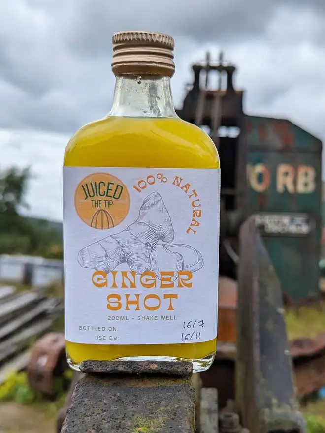 ginger shot bottle juice