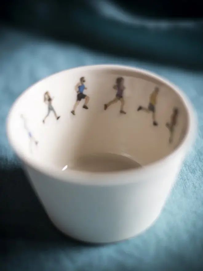 Small 'Runners' Water Tumblers (Set Of 2)