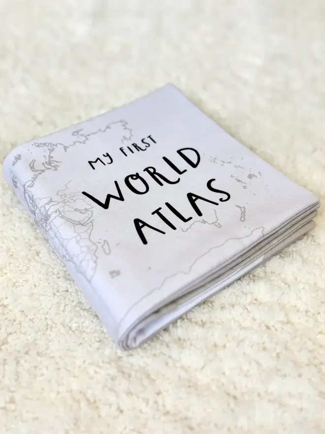 kids soft atlas book