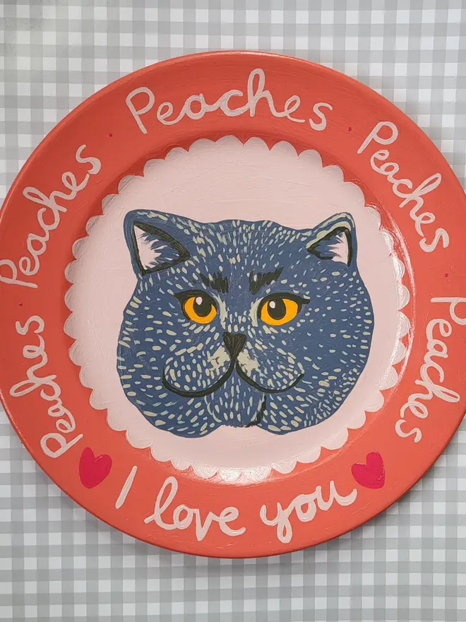 Personalised Pet Wall Plate
