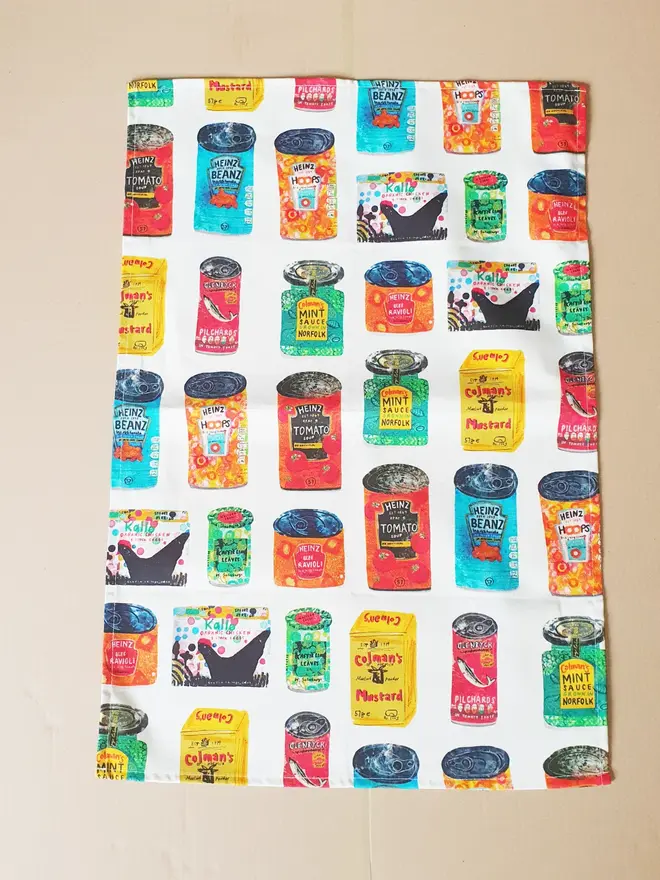 Store Cupboard Staples Tea Towel