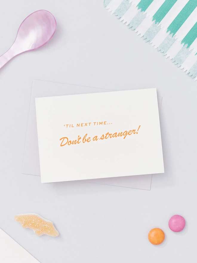 ‘Don’t-be-a-Stranger’-Orange-Mini-Card-lifestyle-MC-STRANGER-OR