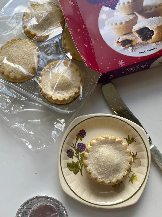 Fake Mince Pies Plain