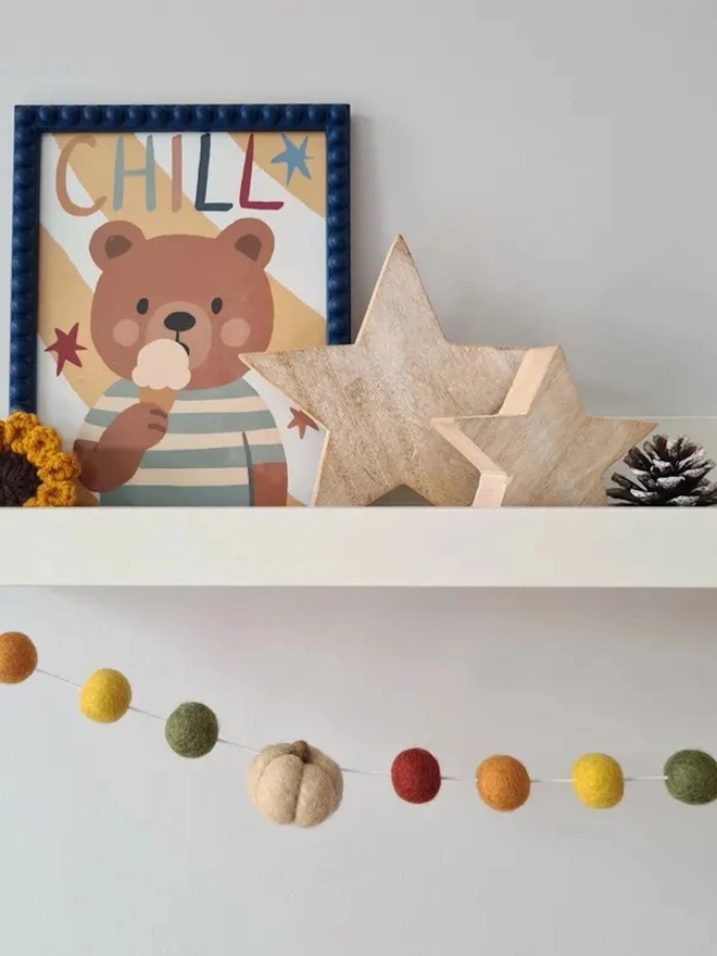 Pumpkin Garland Home Decoration 