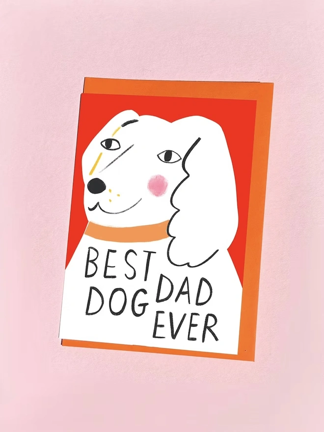 'Best Dog Dad Ever' Father's Day Card