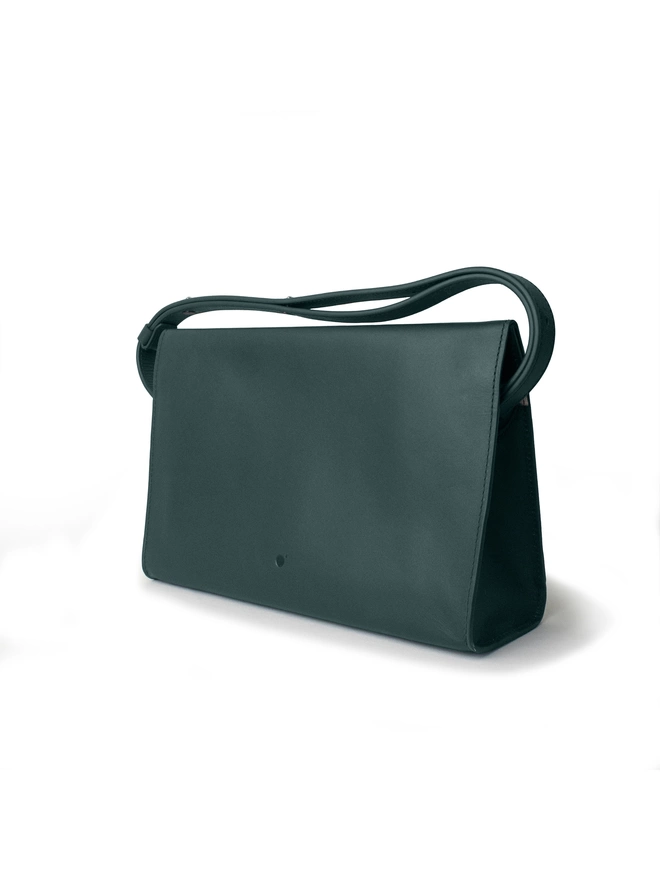 Dark Green Handbag Front Facing