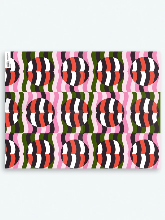 Storigraphic Graphical Print Wrapping Paper