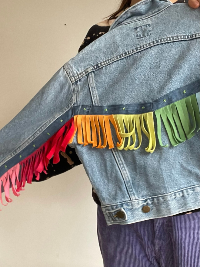 Upcycled Vintage Denim Jacket