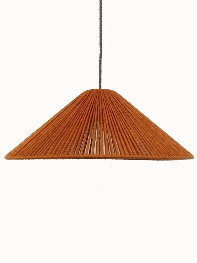 Flare Orange pendant lampshade