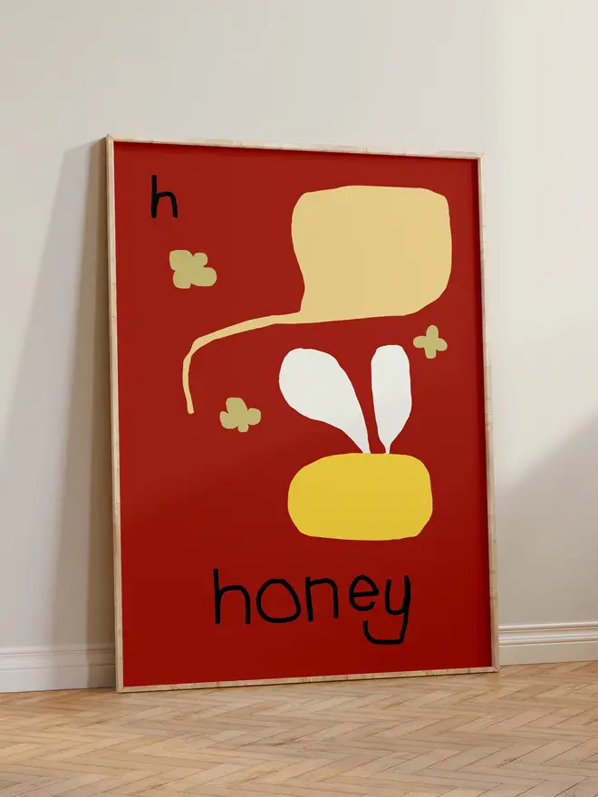 'Honey' Print