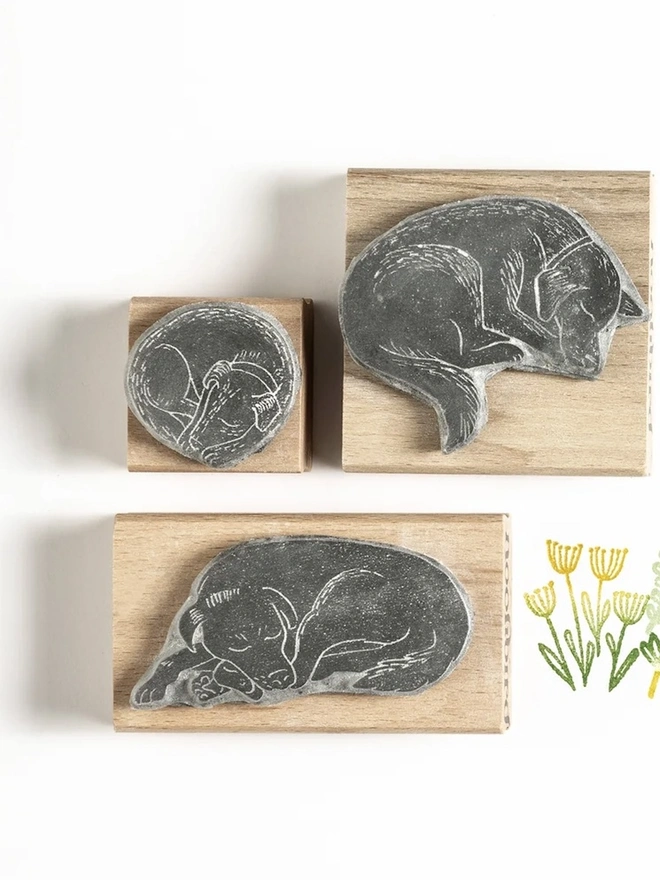 Dog Rubber Stamps, Gift For Dog Lovers