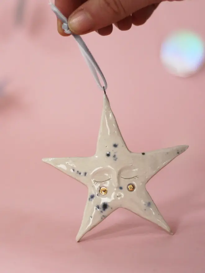 Ceramic Star Decorations