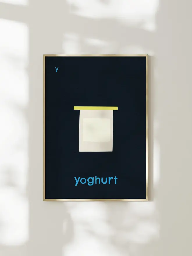 'Yoghurt' Print