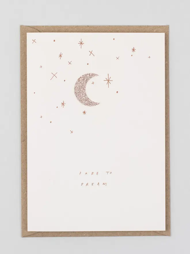 'Dare To Dream Card' Greeting Card