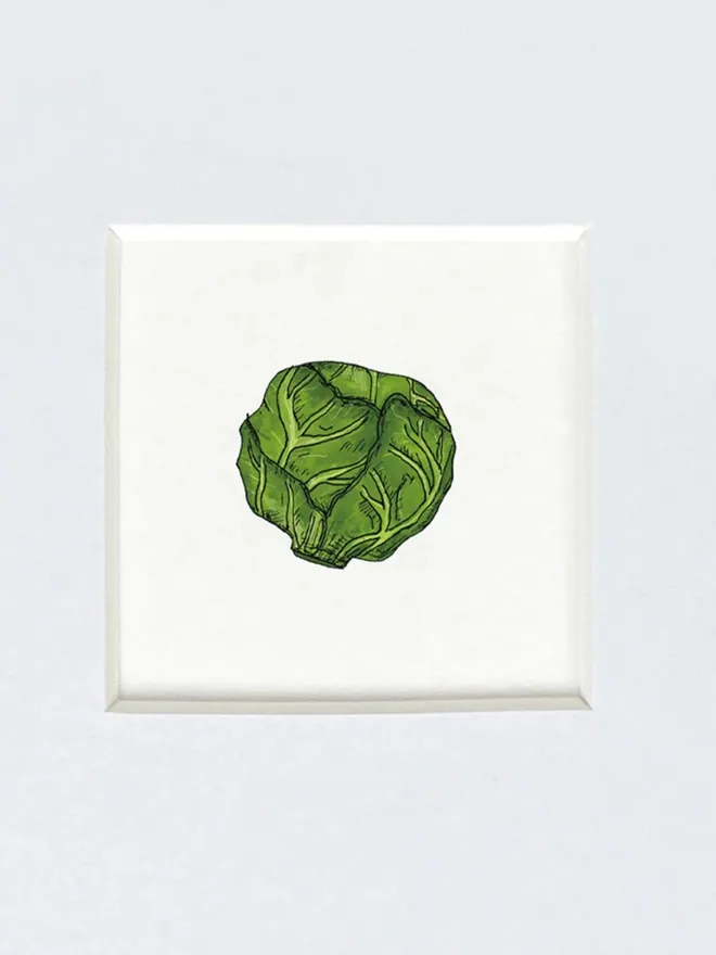  Brussels Sprout Tiny Print