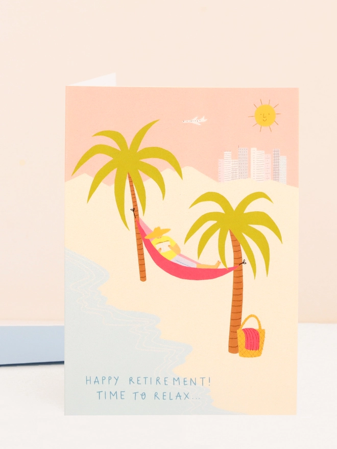 'Happy Retirement Time To Relax' Card