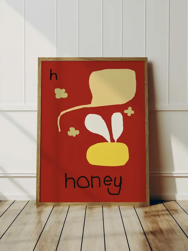 'Honey' Print