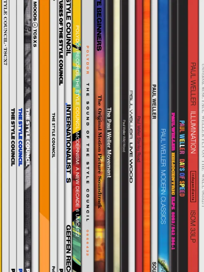 paul weller vinyl artwork