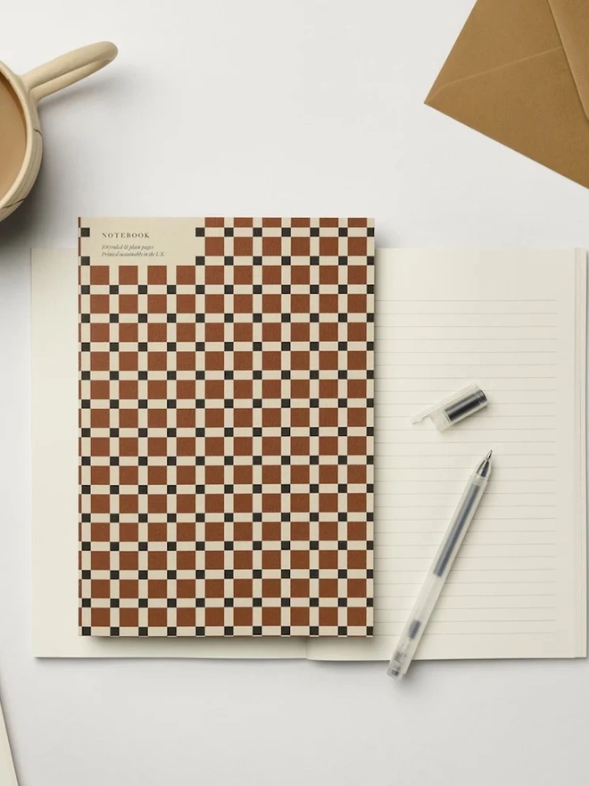 Brugge Tile Notebook