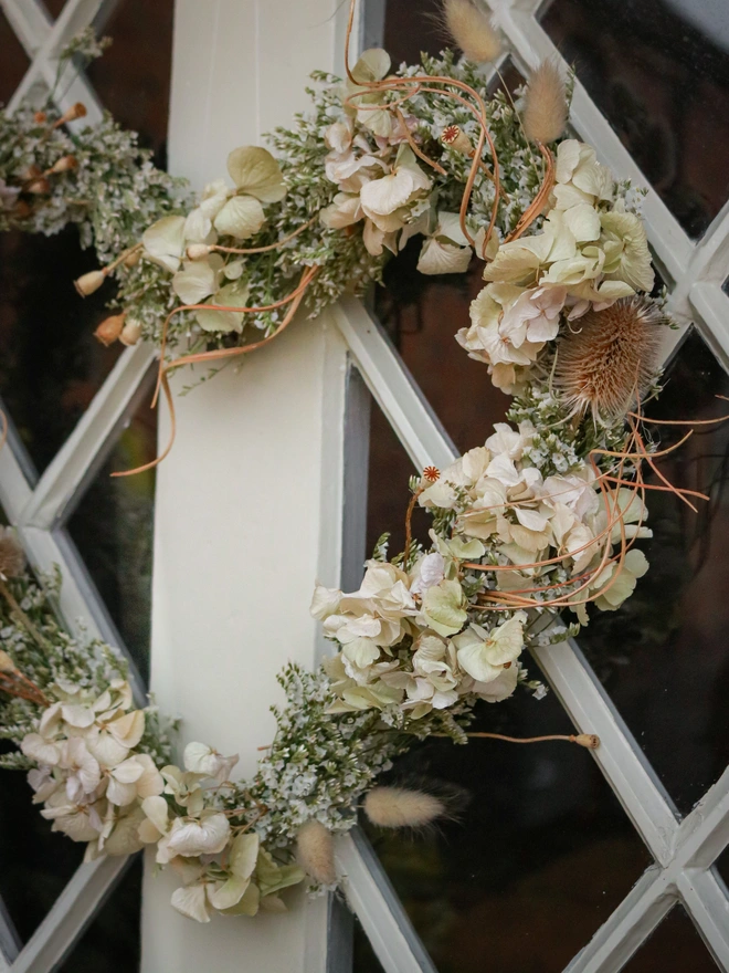 Everlasting Heart Floral Wreath