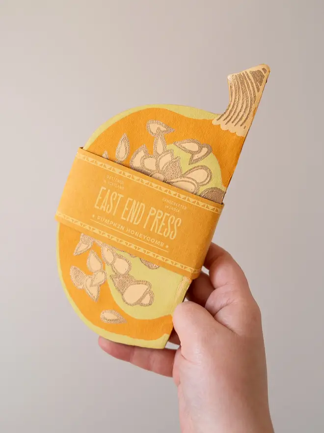 Pumpkin Honeycomb Ornament (Set Of 6)