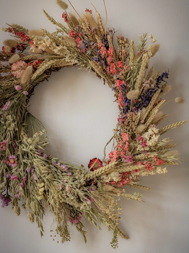 'Romney' Everlasting Dried Wreath