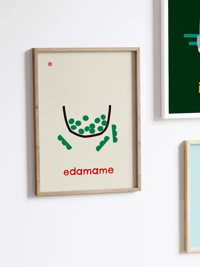 'Edamame' Print