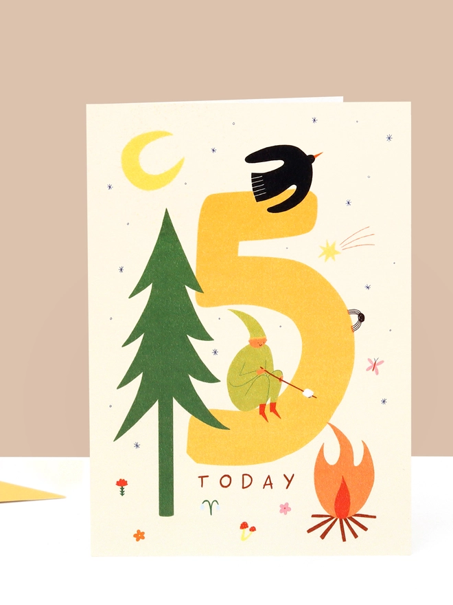 Age 5 Birthday Card