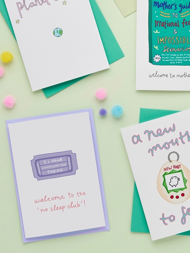 Funny New Baby Cards from You've Got Pen On Your Face