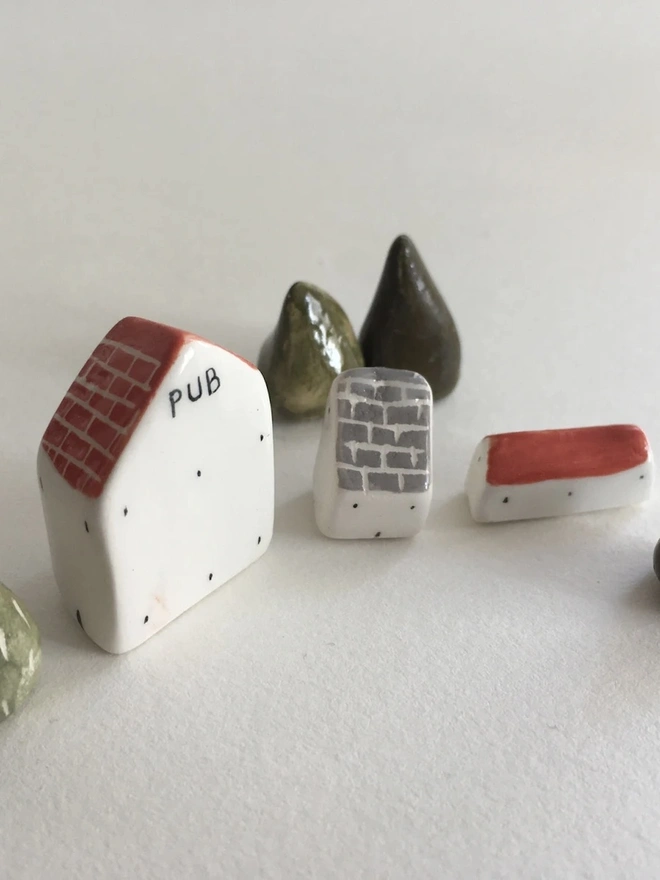Handmade Ceramic Pub