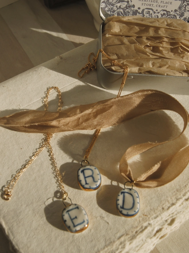 Initial Pendants Necklace