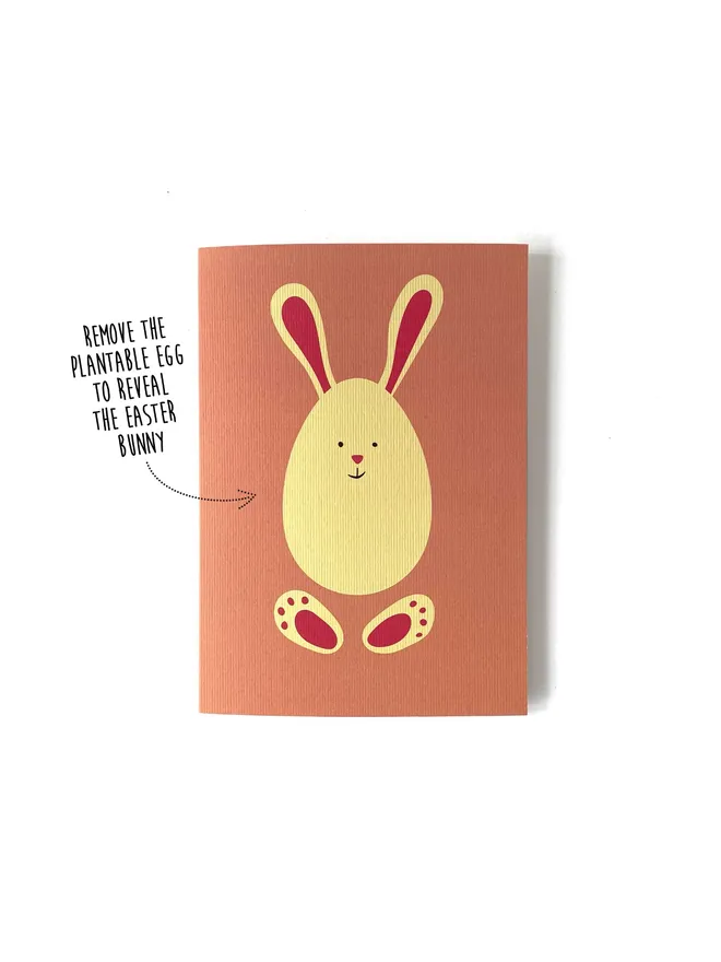 Easter Bunny Plantable Easter Card