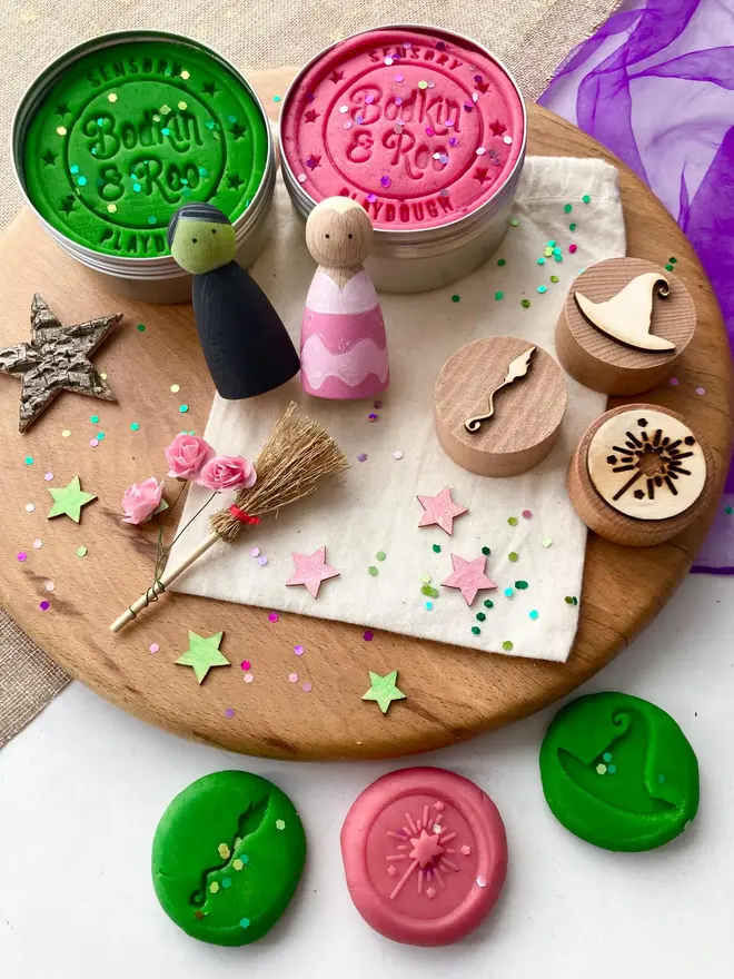 Good Witch And Green Witch Playdough Kit 