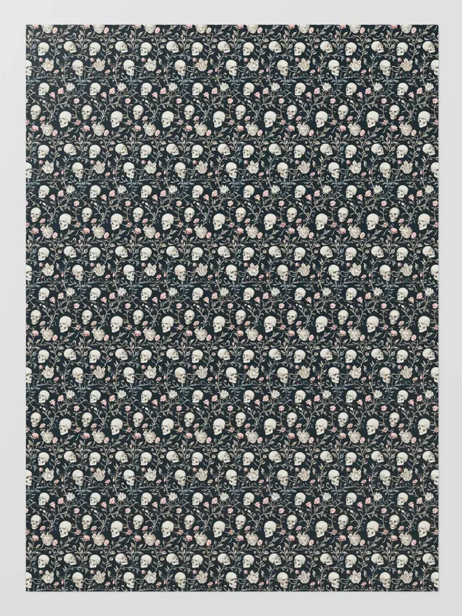 Skull Wrapping Paper