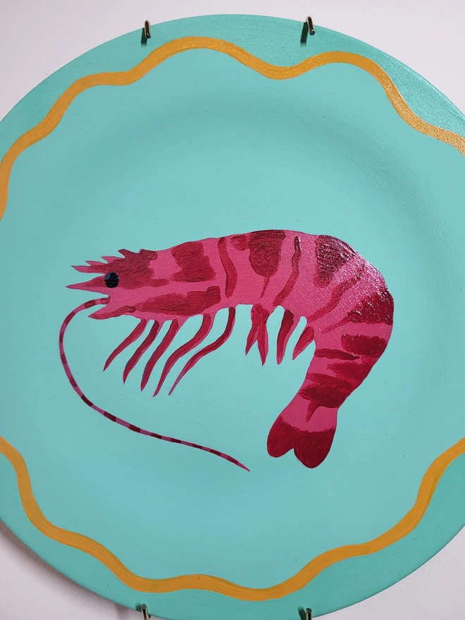 Shrimp Wall Plate