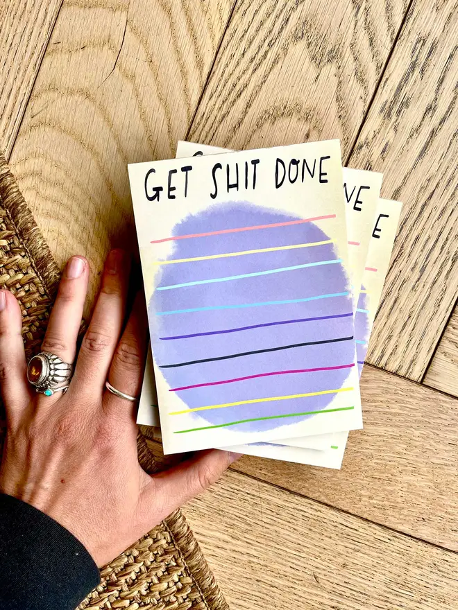 A notepad perfect for your to-do lists!