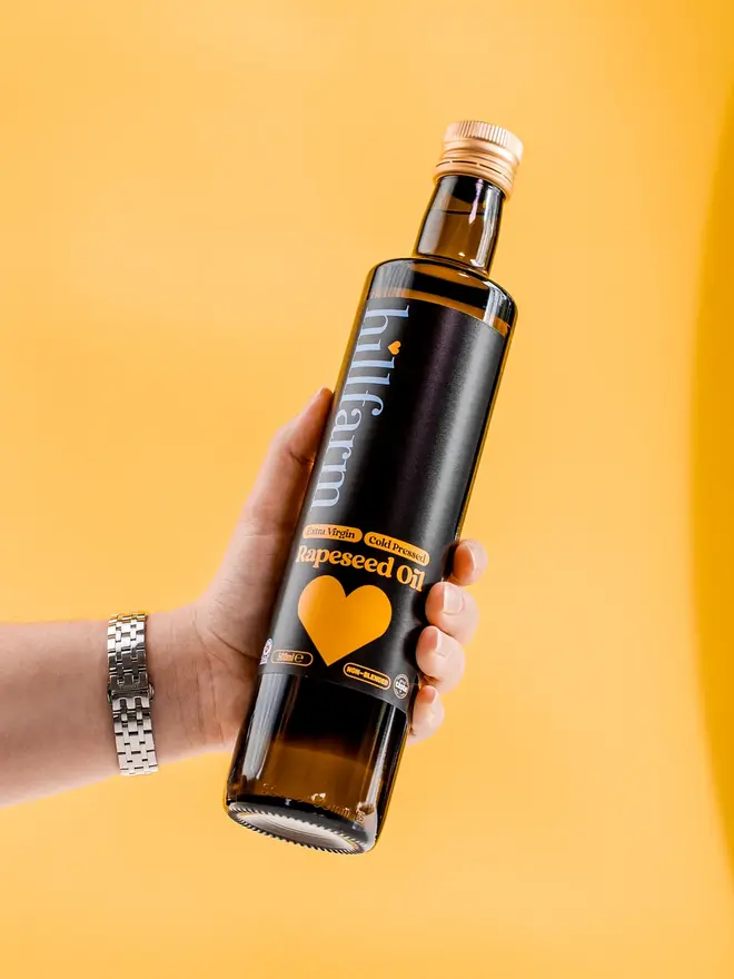 Pure Extra Virgin Cold Pressed Rapeseed Oil