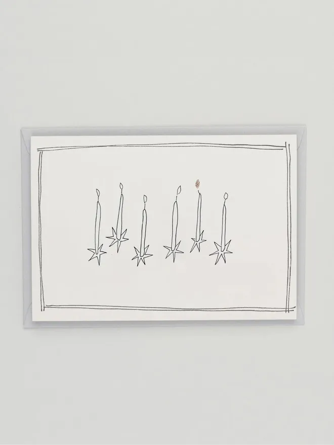 Birthday Candles Greeting Card