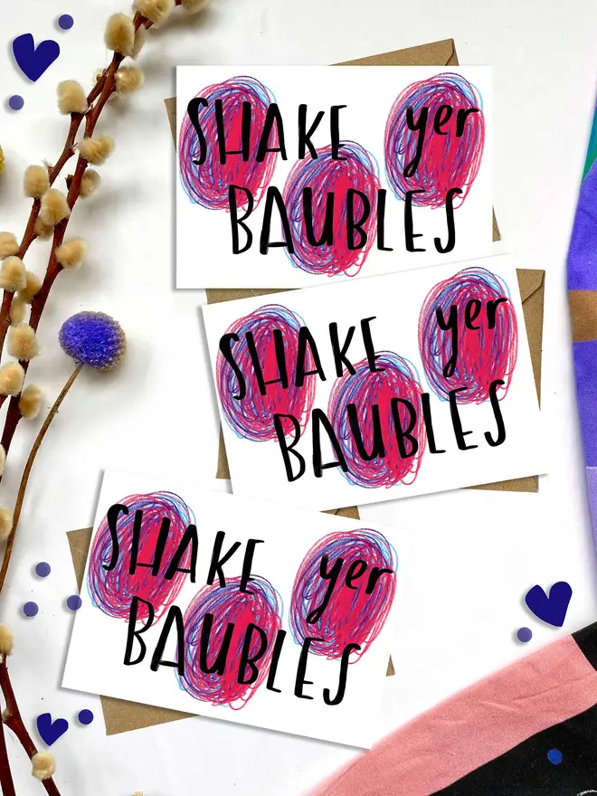 Shake shake shake yer baubles